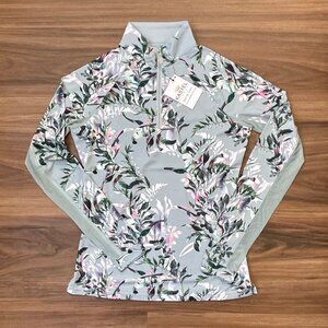 Kastel Denmark Riding Sun Shirt - Long Sleeve - Sage Botanical - XS